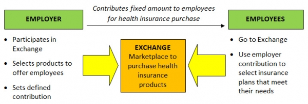 defined contribution health plan model